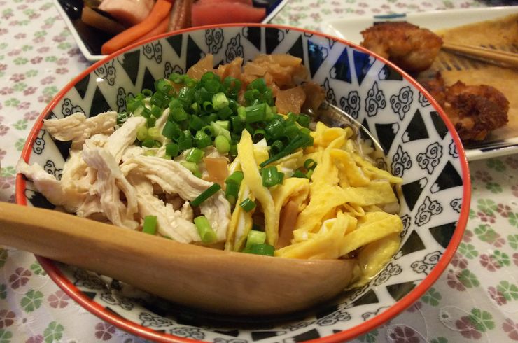 鹿児島名物鶏飯